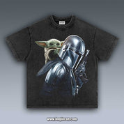 VINTAGE TEE | MANDALORIAN AND GOGRU V2