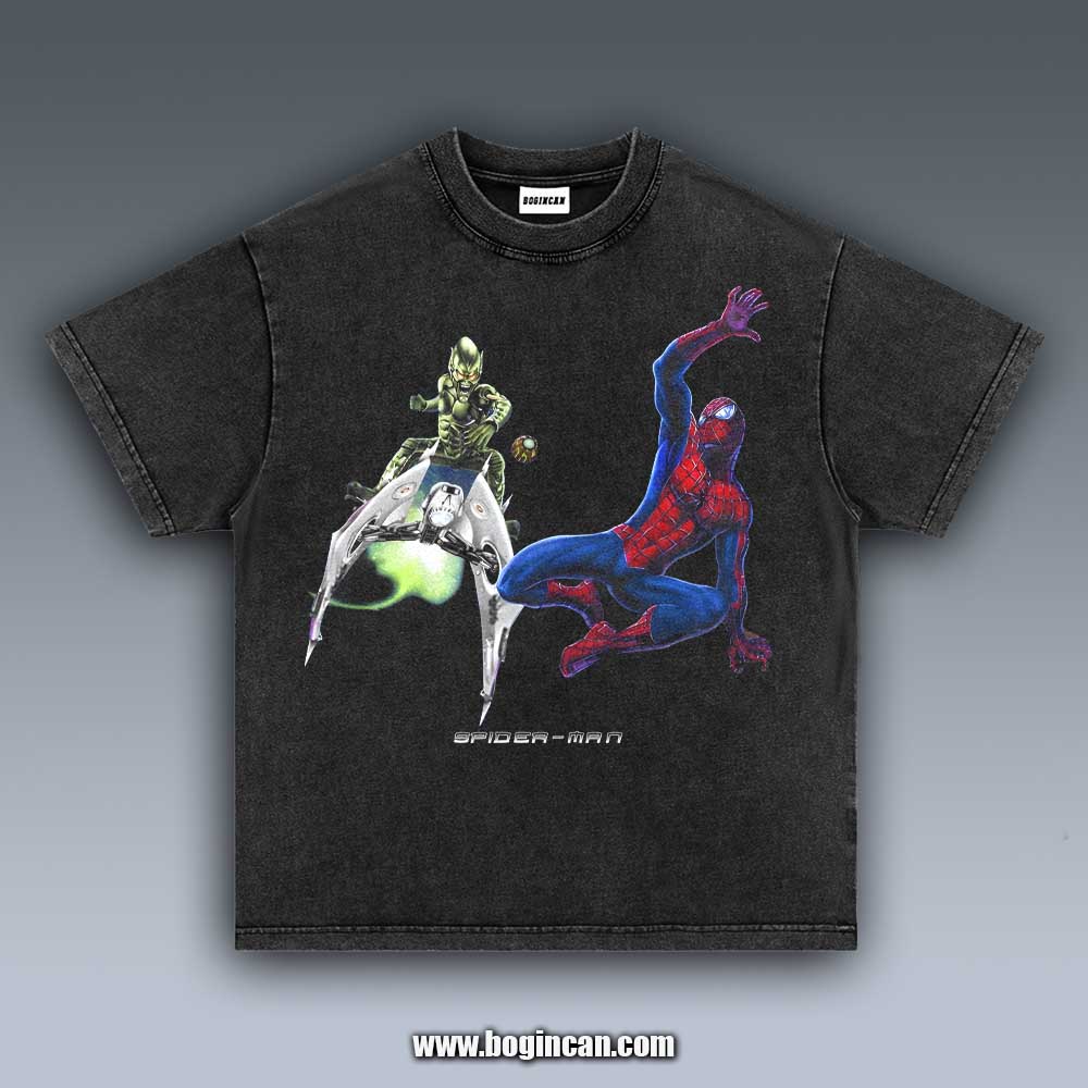 VINTAGE TEE | SPIDEY X GOBLIN 7.4