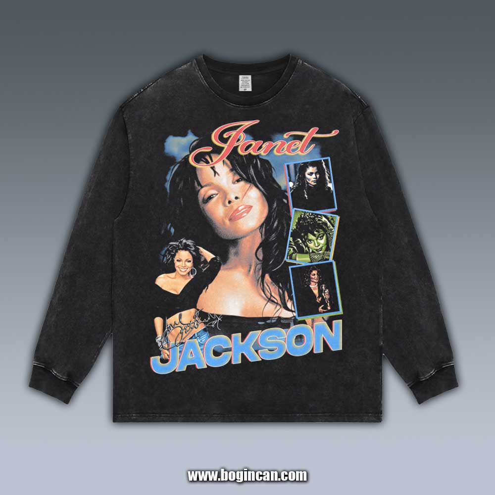 VINTAGE LONG SLEEVE TEE | JANET JACKSON 1.4