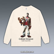 VINTAGE LONG SLEEVE TEE | KANYE COLLEGE DROPOUT 3.25