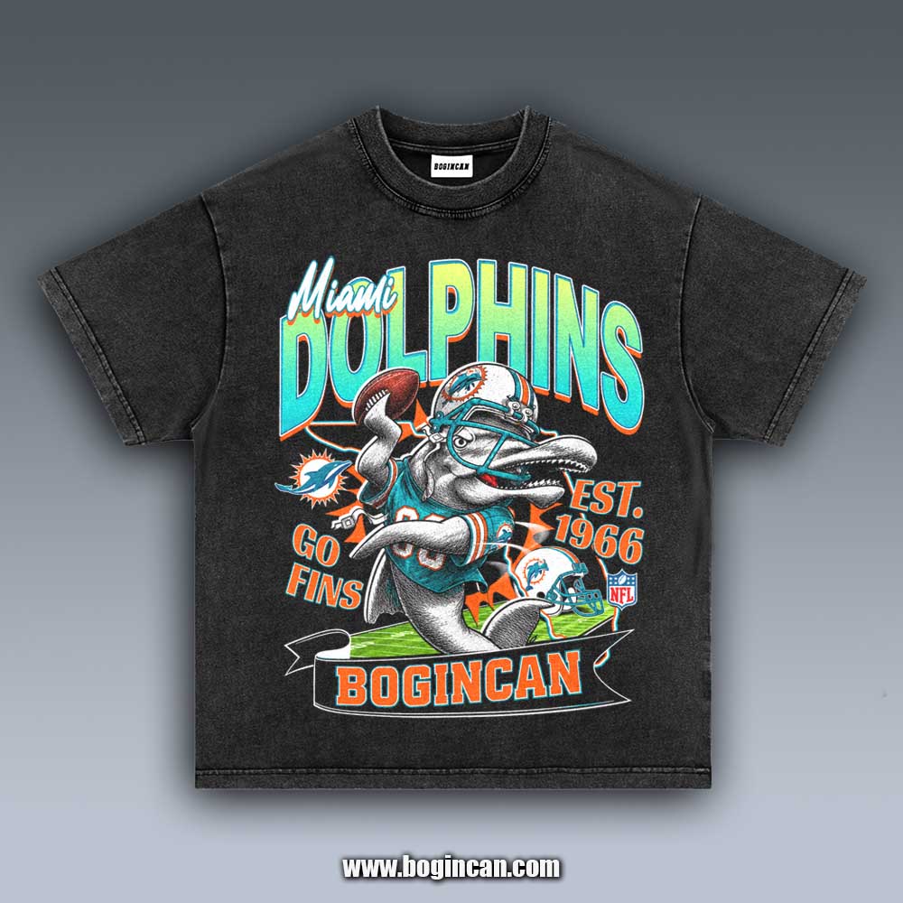 VINTAGE TEE | DOLPHINS 10.14