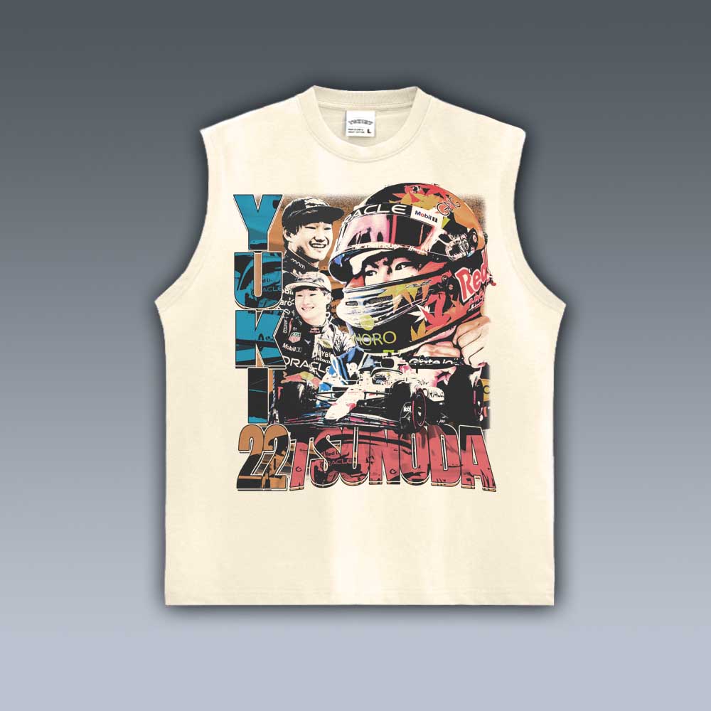 VINTAGE TANK TOP | YUKI REDBULL 4.21