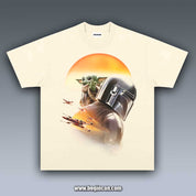 VINTAGE TEE | MANDALORIAN AND GOGRU V1