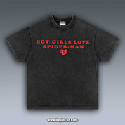VINTAGE TEE | SPIDERMAN HOT GIRLS 6.30