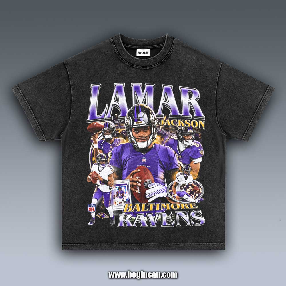 VINTAGE TEE | LAMAR JACKSON 10.14