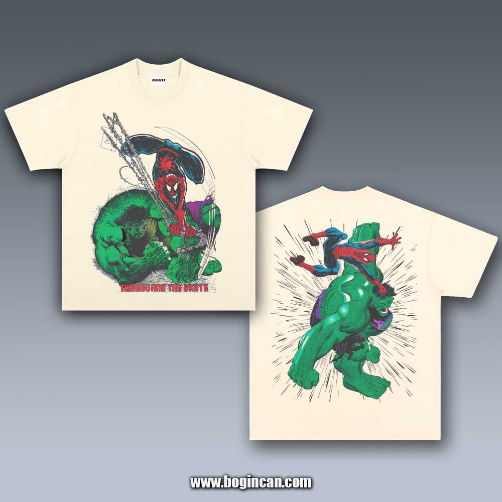 VINTAGE TEE | SPIDERMAN THE BUG & THE BRUTE 7.4