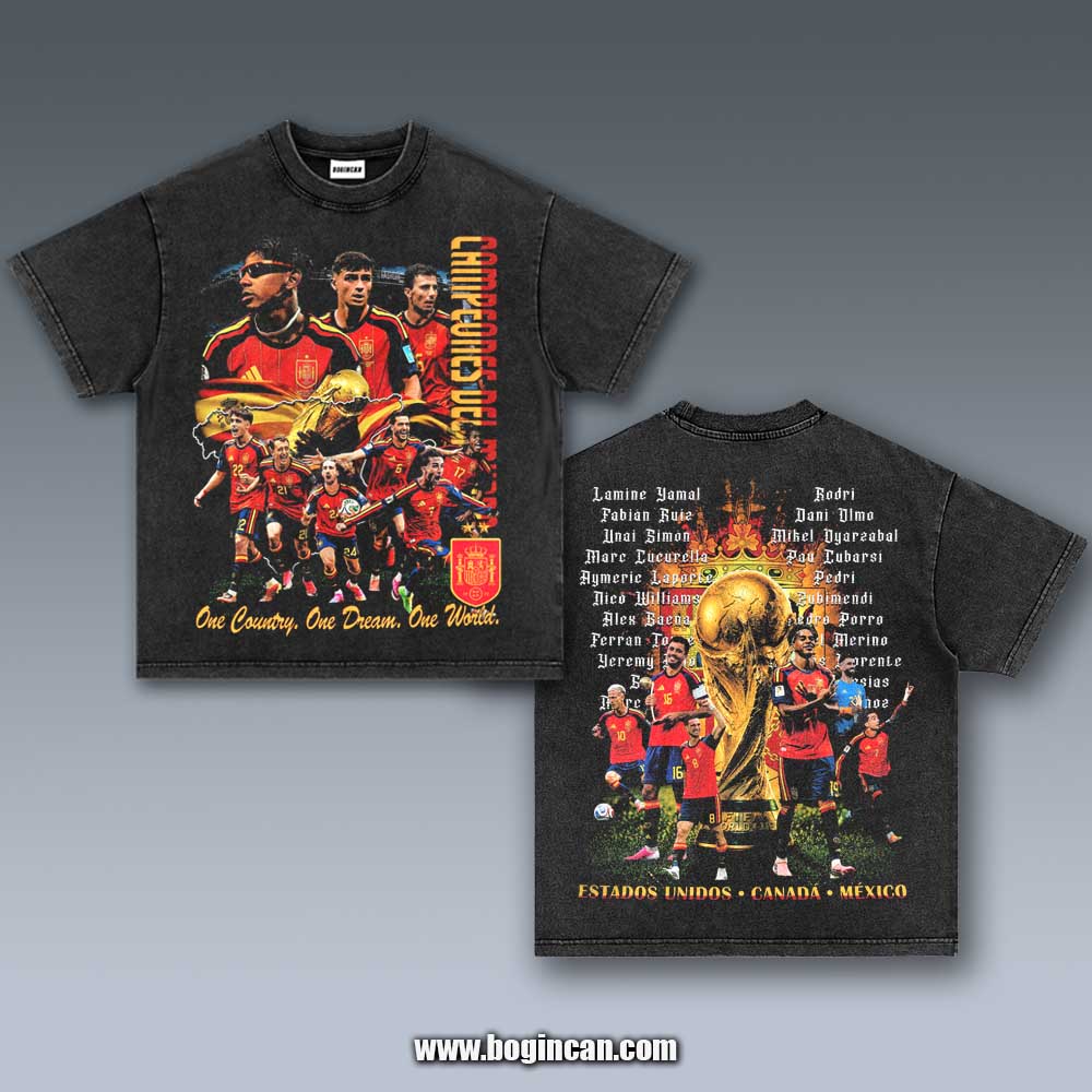 VINTAGE TEE | ESPAÑA WORLD CHAMPIONS