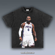 VINTAGE TEE | LEBRON JAMES 76ERS 7.27.1