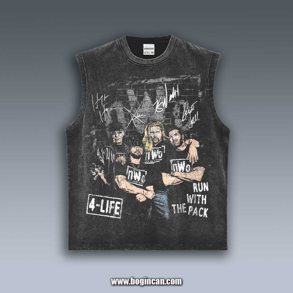 VINTAGE TANK TOP | THE NEW WORLD ORDER 3.25