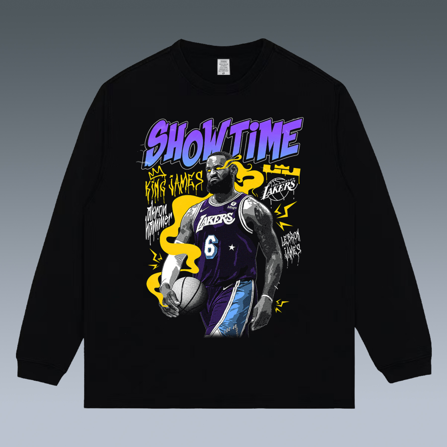 VINTAGE LONG SLEEVE TEE | LEBRON JAMES