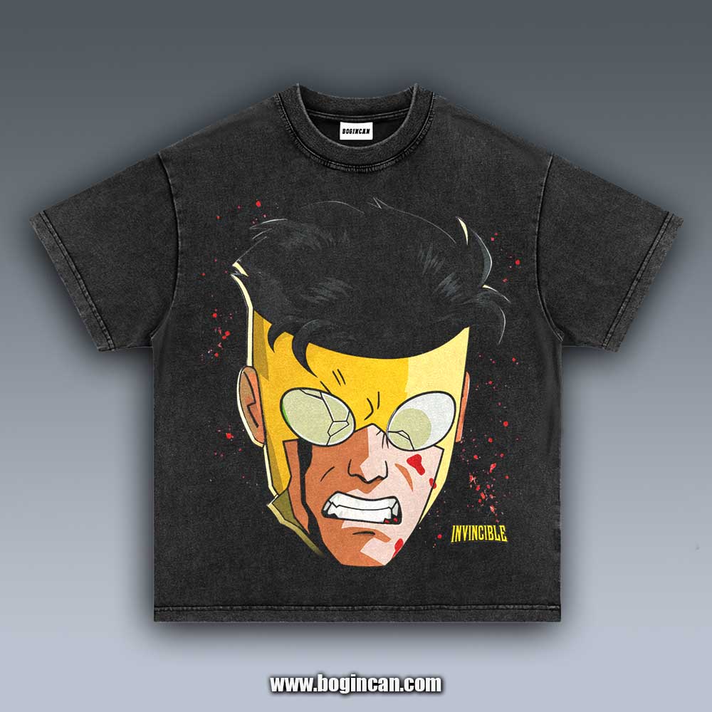VINTAGE TEE | BIG FACE INVINCIBLE