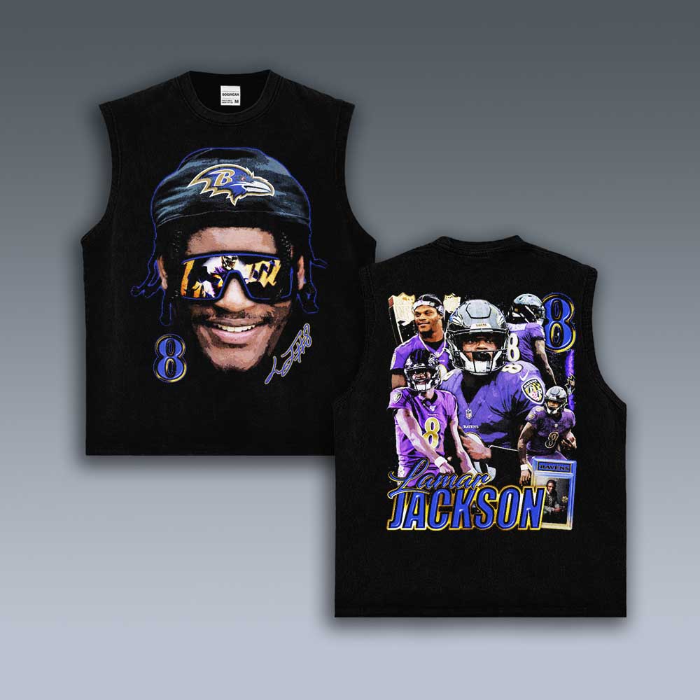 VINTAGE TANK TOP | LAMAR JACKSON 12.4