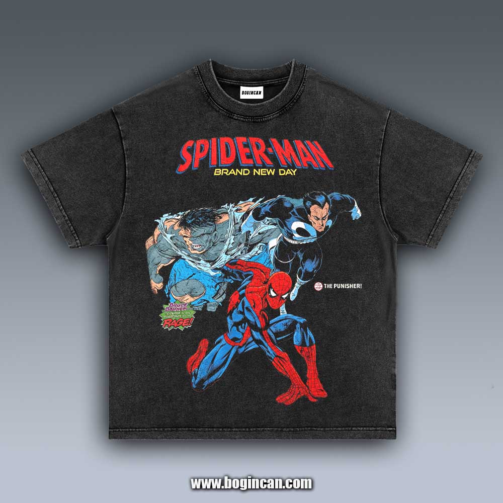 VINTAGE TEE | SPIDERMAN BND 7.8
