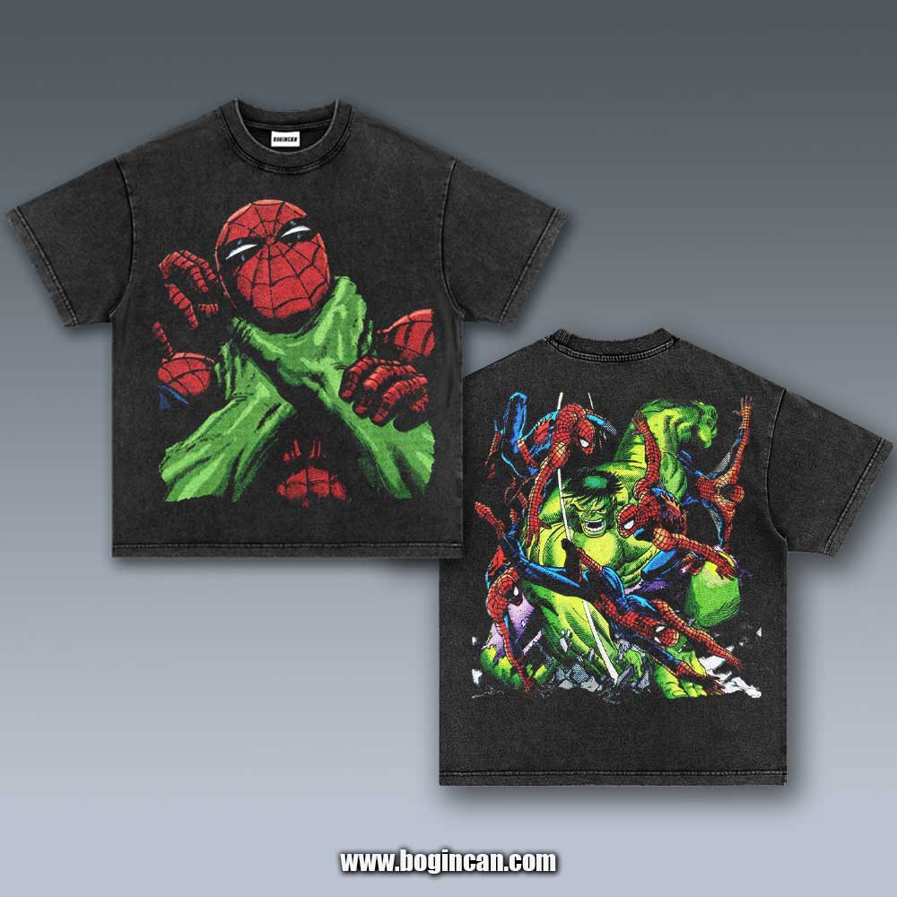 VINTAGE TEE | SPIDEY VS HULK 7.23