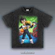 VINTAGE TEE | VEGETA AND BULMA