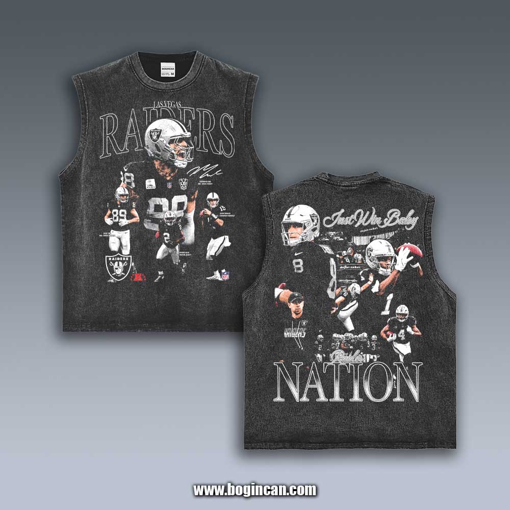 VINTAGE TANK TOP | RAIDERS 10.14.2