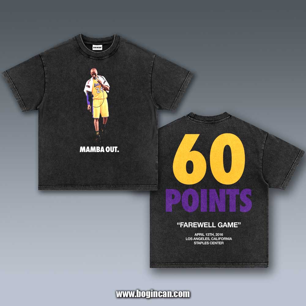 VINTAGE TEE | MAMBA OUT 8.29