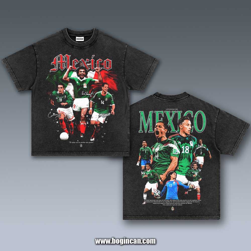 VINTAGE TEE | MEXICO LEGENDS 7.4