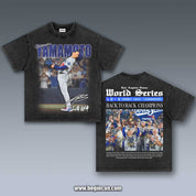 VINTAGE TEE | DODGERS YAMAMOTO 11.3