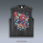 VINTAGE TANK TOP | SPIDERMAN GREEN SPIDER GUY 7.4