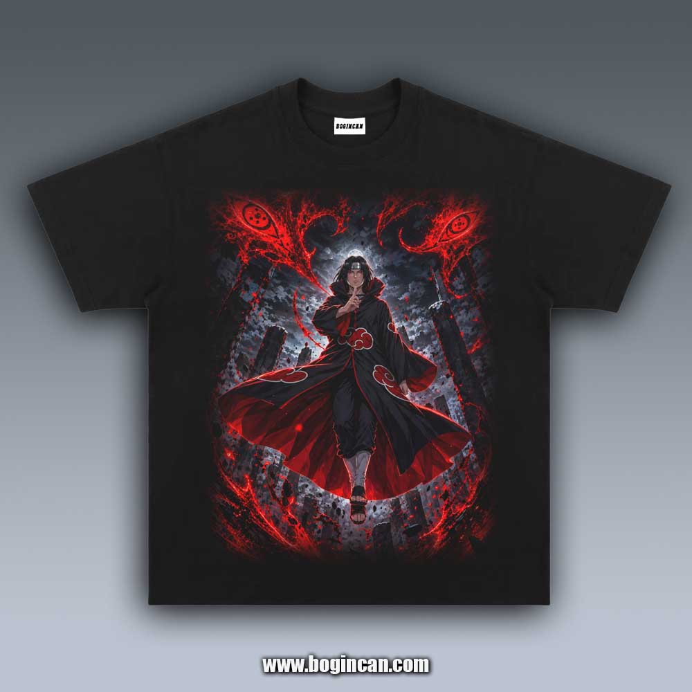 VINTAGE TEE | ITACHI UCHIHA V9.22