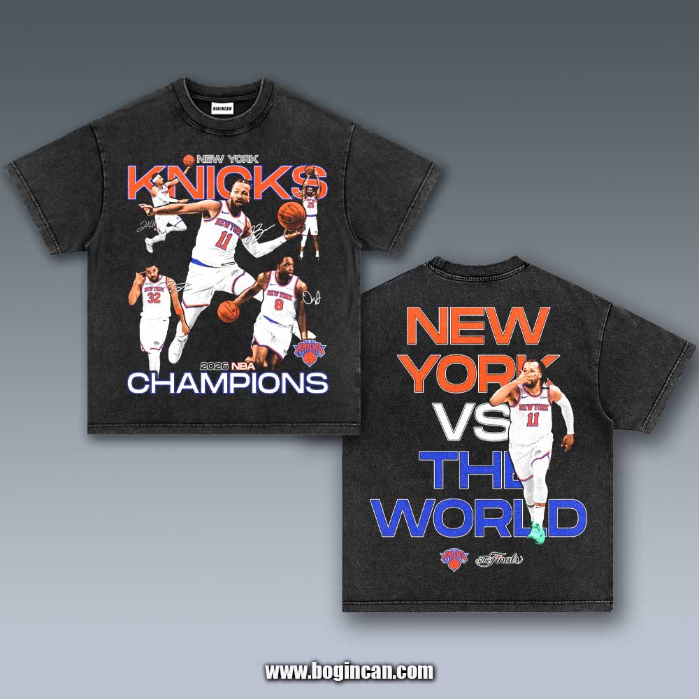 VINTAGE TEE | 2026 KNICKS V6.15.6