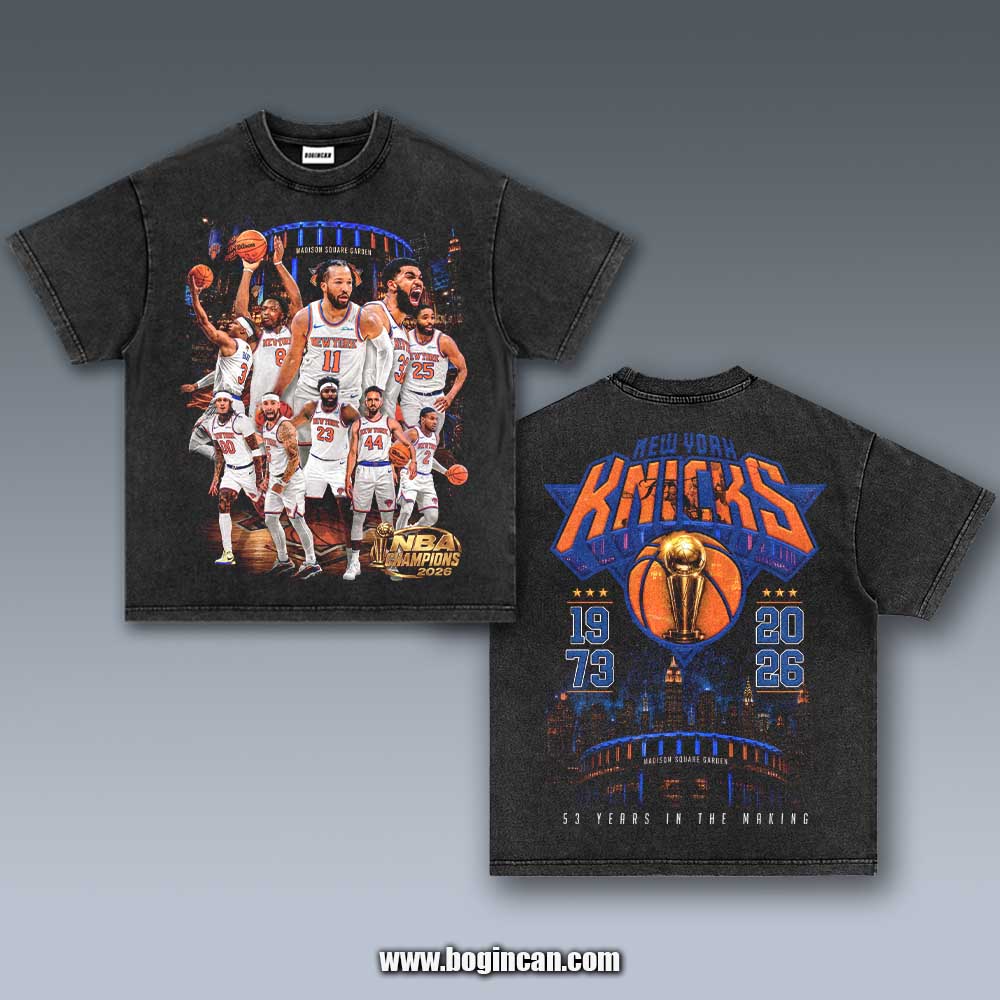 VINTAGE TEE | 2026 KNICKS V6.15.8