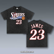 VINTAGE TEE | LEBRON JAMES 76ERS 7.27.3