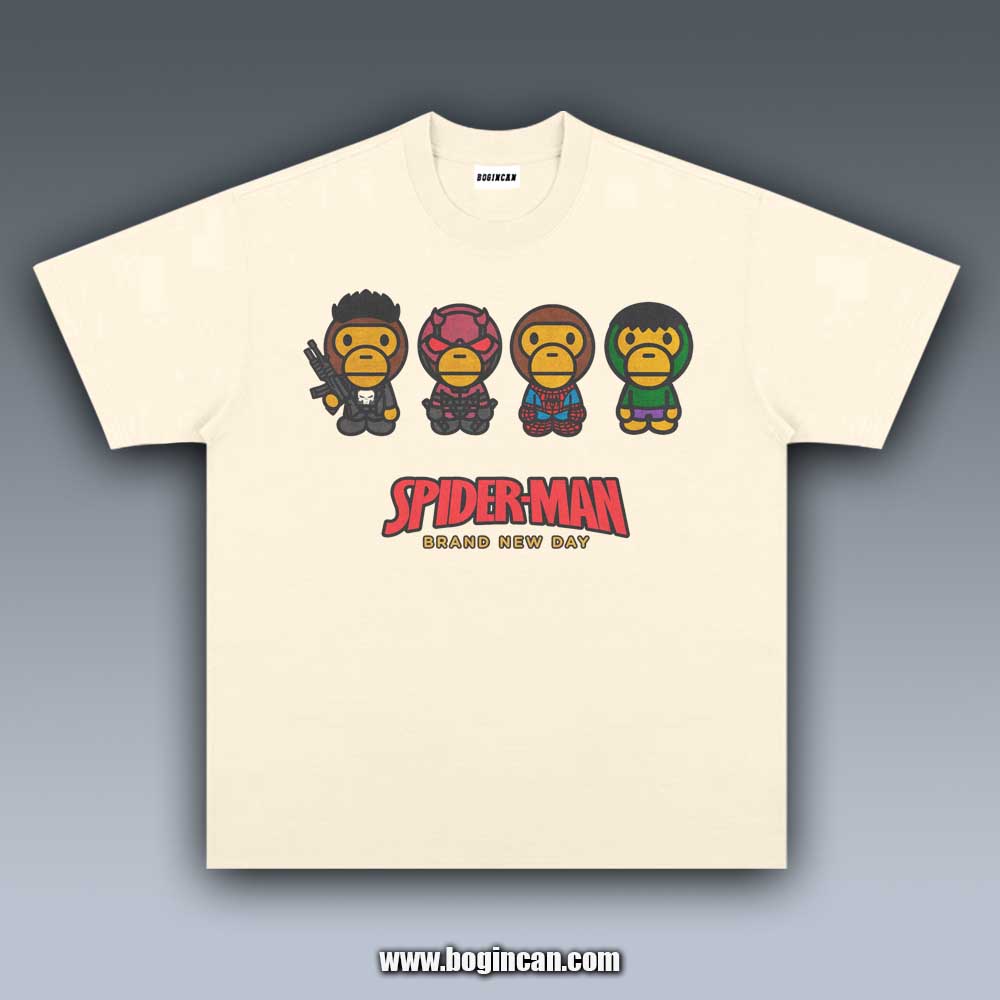 VINTAGE TEE | SPIDEY & FRIENDS MILO 7.4