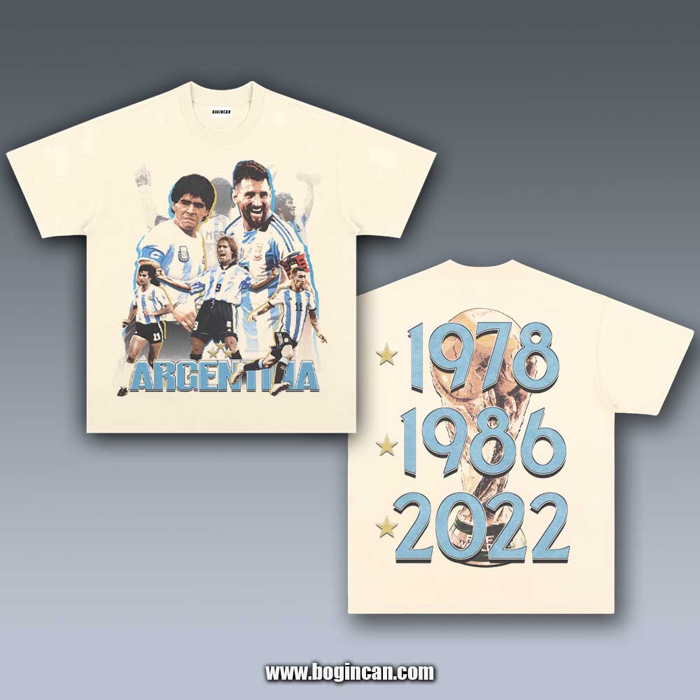 VINTAGE TEE | ARGENTINA WORLD CUP LEGACY 5.14