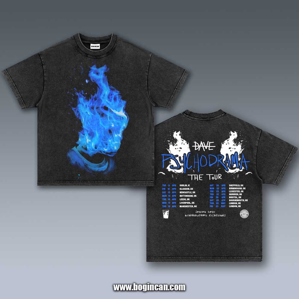 VINTAGE TEE | DAVE PSYCHODRAMA TOUR 11.1