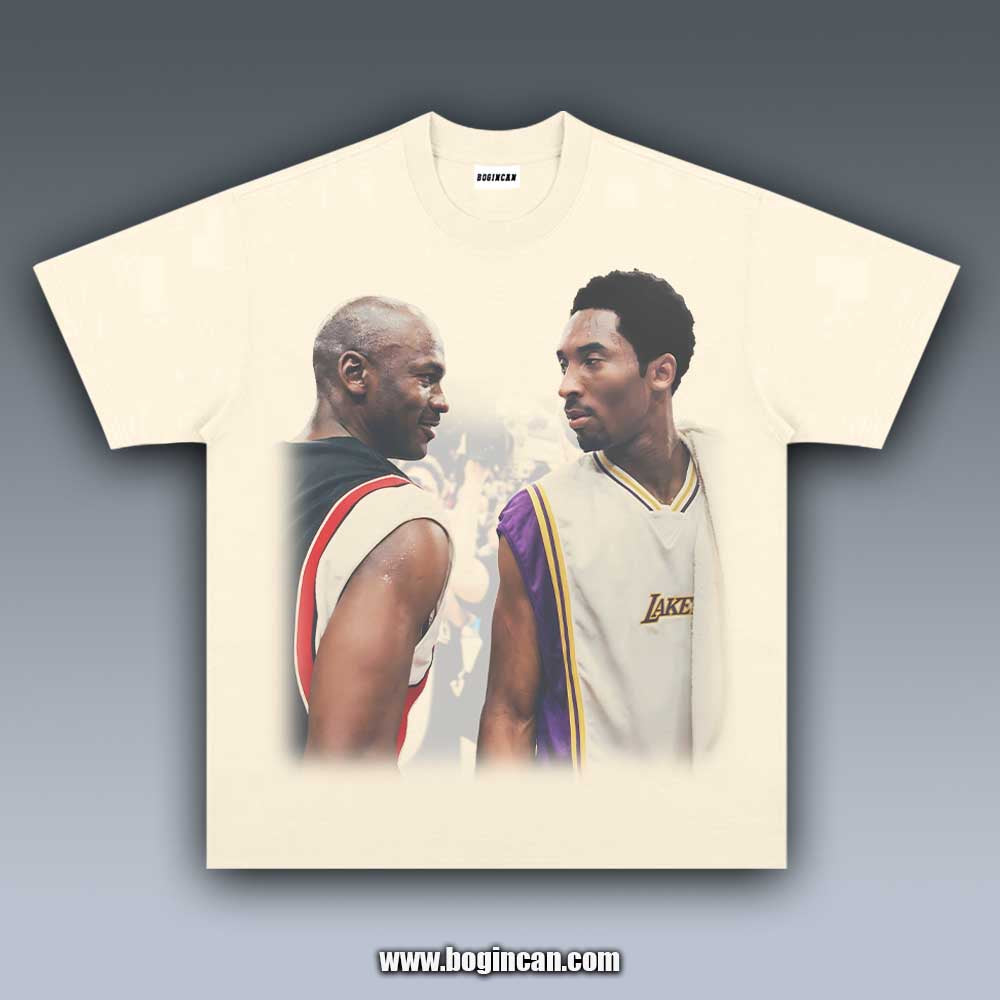 VINTAGE TEE | KOBE AND JORDAN V12.4