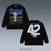 VINTAGE LONG SLEEVE TEE | JACKIE ROBINSON