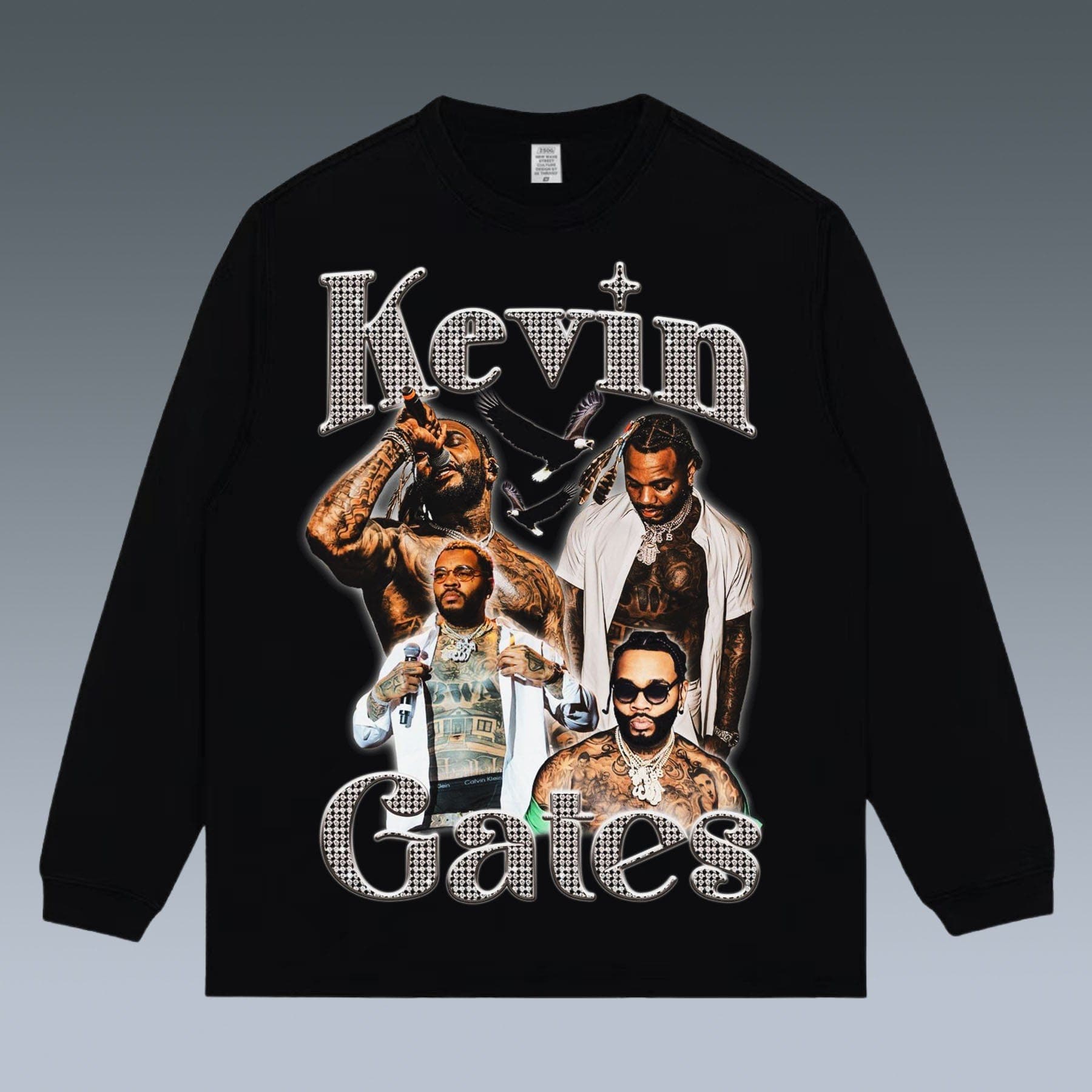VINTAGE LONG SLEEVE TEE | KEVIN GATES