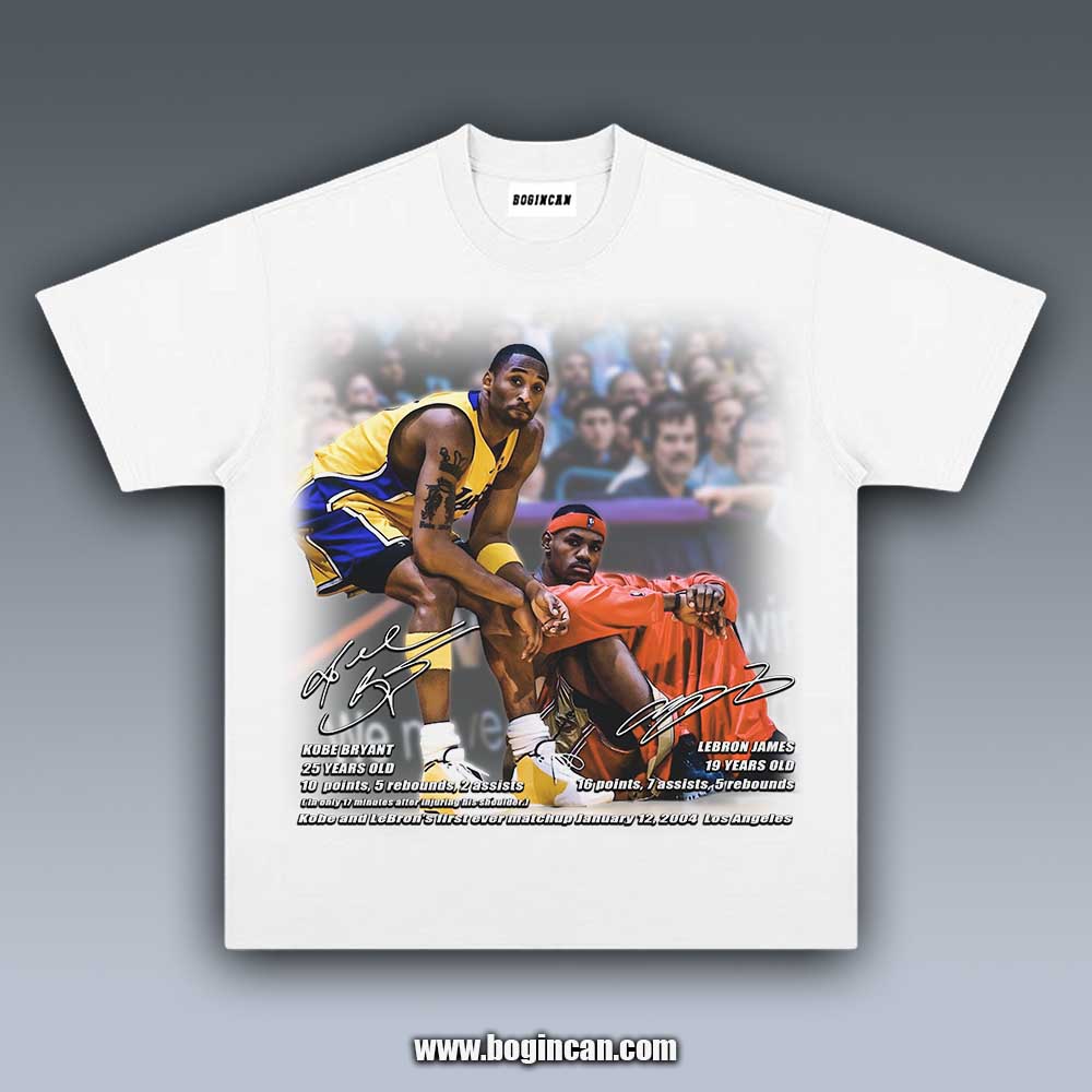 VINTAGE TEE | KOBE AND LEBRON’S FIRST EVER MATCHUP