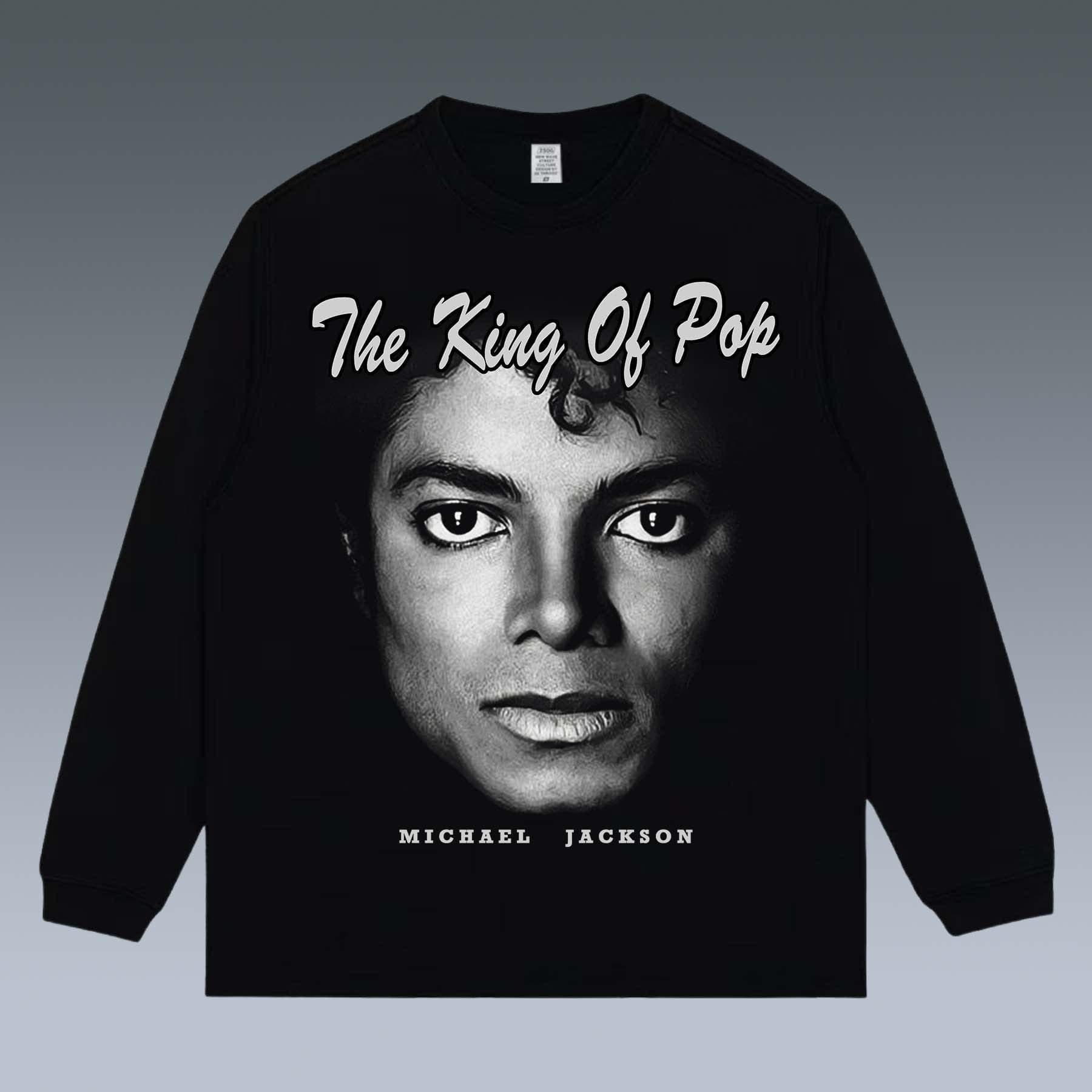 VINTAGE LONG SLEEVE TEE | MICHAEL JACKSON