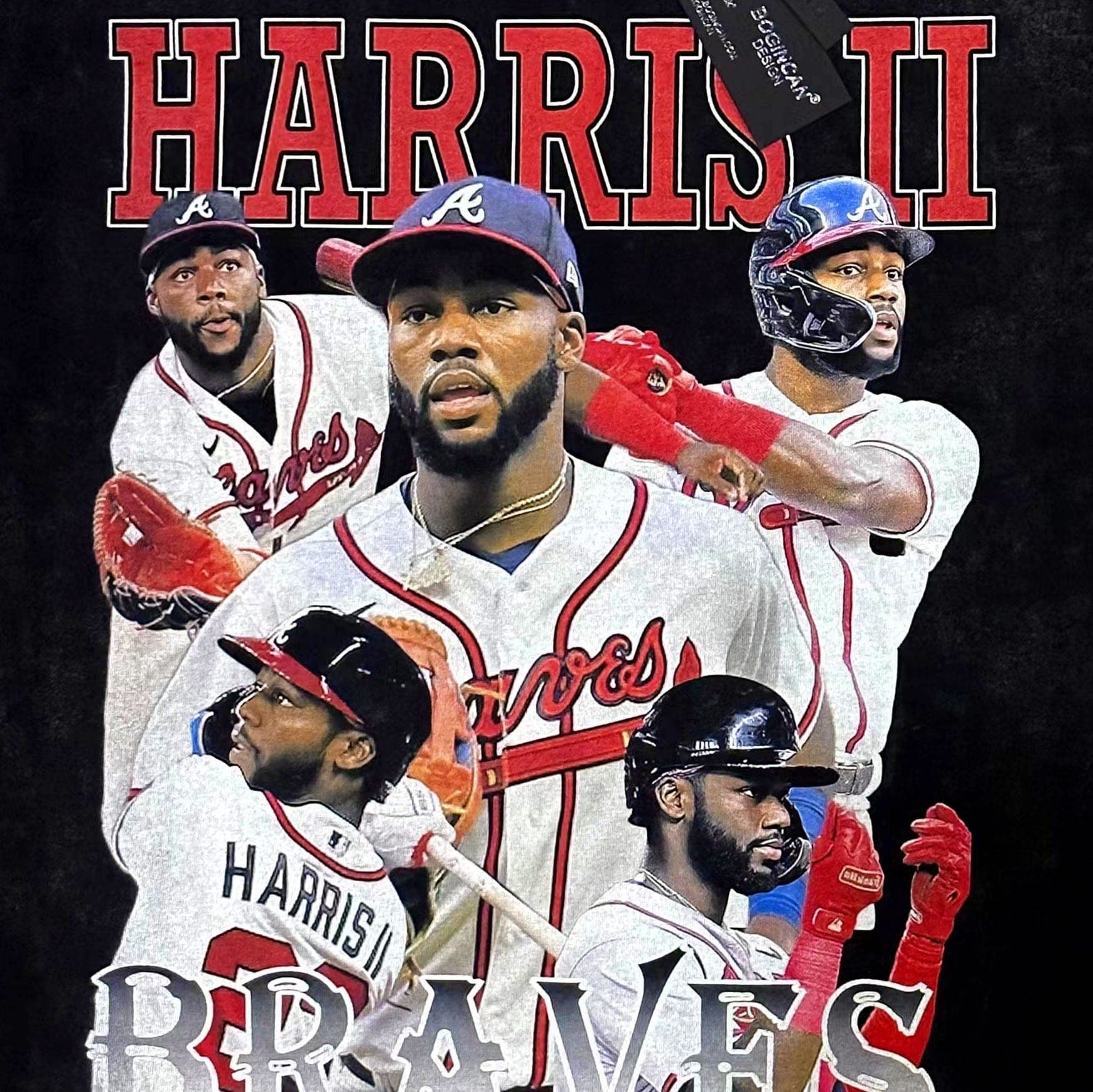 VINTAGE TEE |  MICHAEL HARRIS II& ATLANTA BRAVES