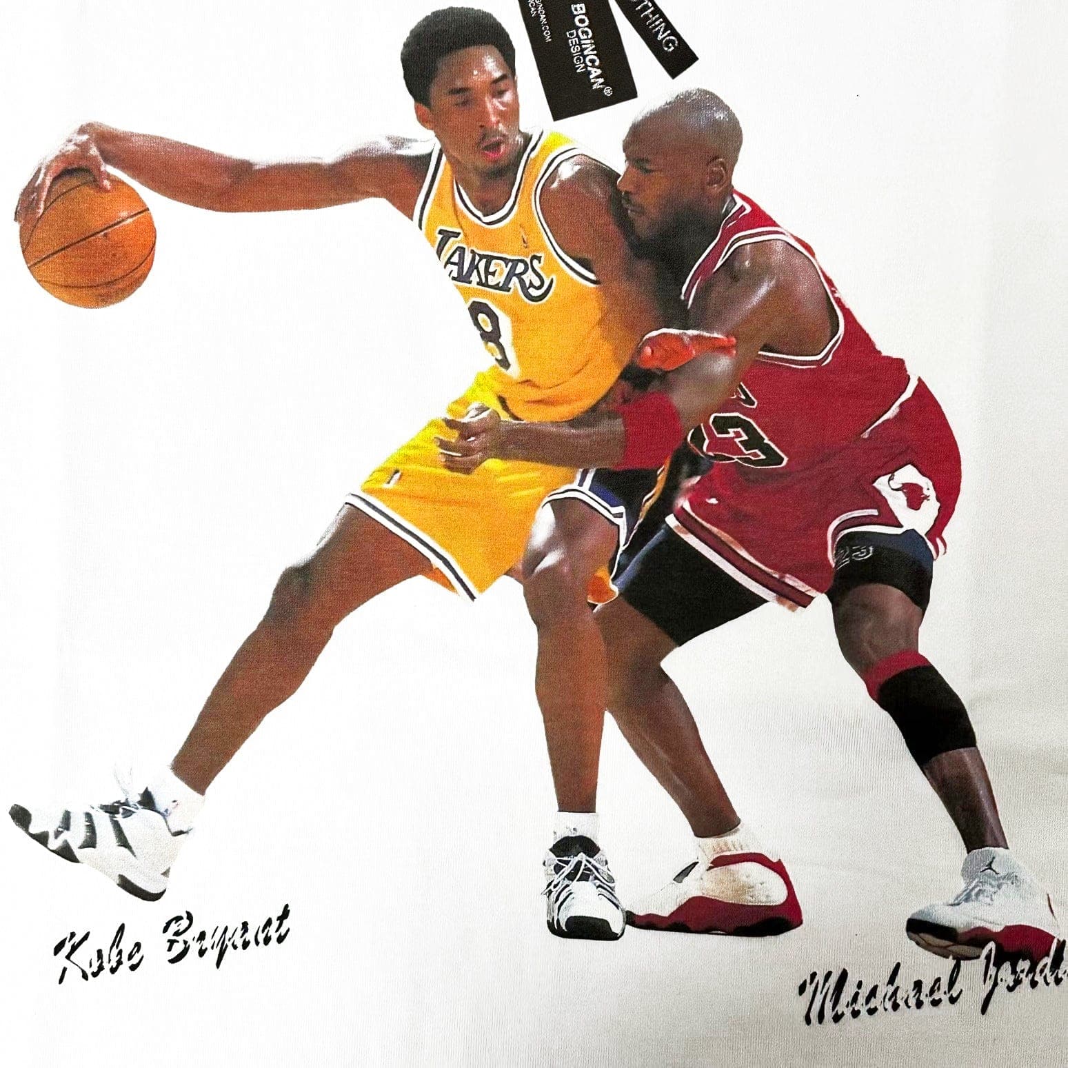 VINTAGE LONG SLEEVE TEE | KOBE & MICHAEL JORDAN