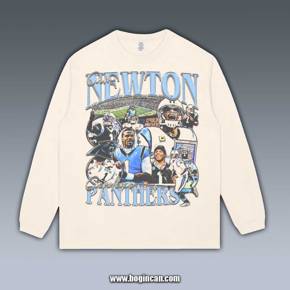 VINTAGE LONG SLEEVE TEE | CAM NEWTON 9.28