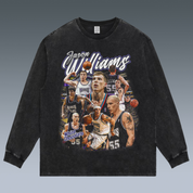 VINTAGE LONG SLEEVE TEE | JASON WILLIAMS(WHITE CHOCOLATE)