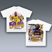 VINTAGE TEE | LEBRON JAMES 50K 3.17