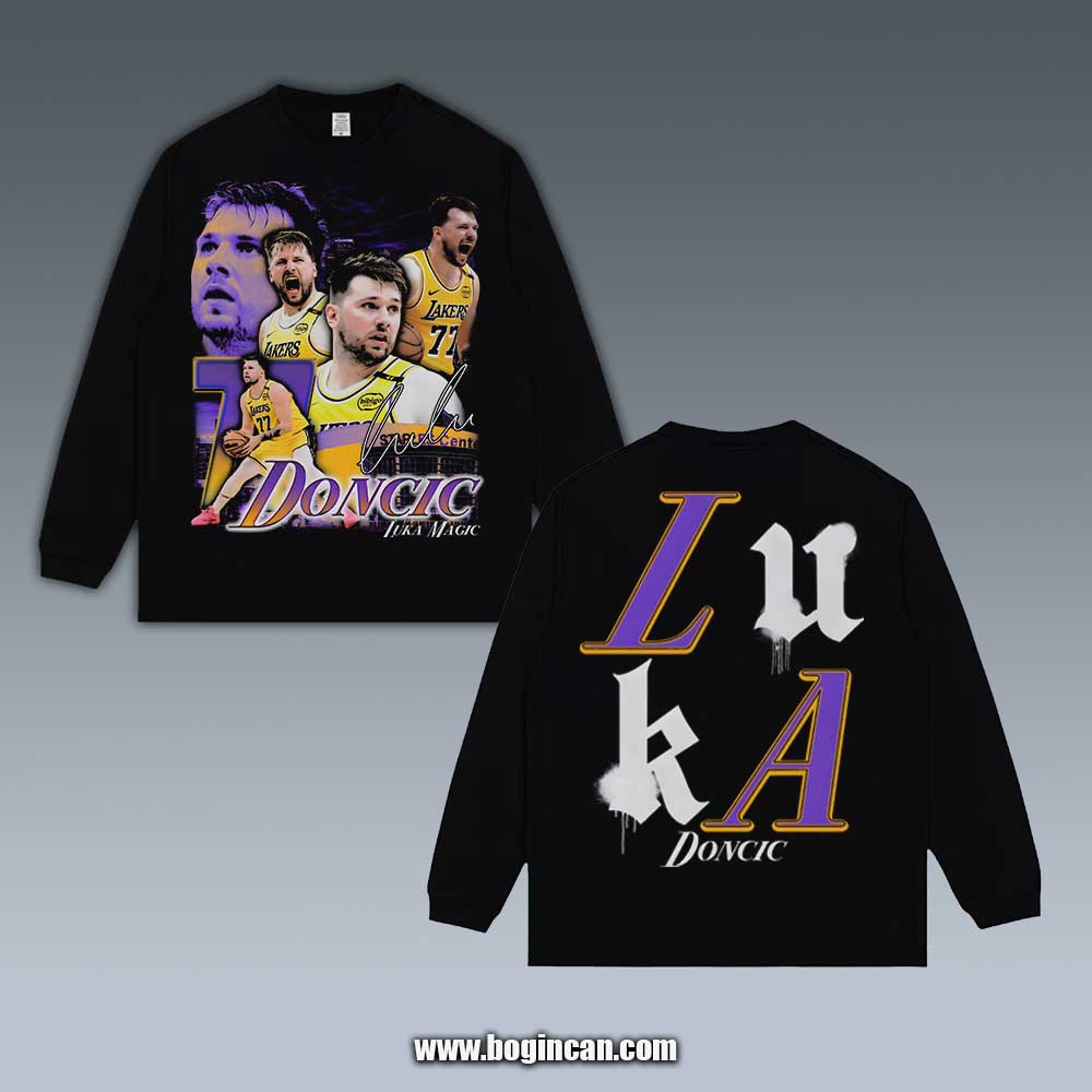 VINTAGE LONG SLEEVE TEE | LUKA DONCIC 6.14.2