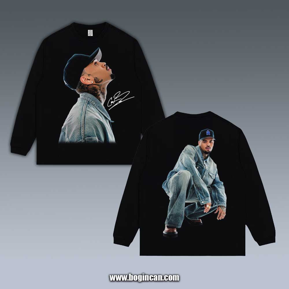 VINTAGE LONG SLEEVE TEE | CHRIS BROWN 25.2.25