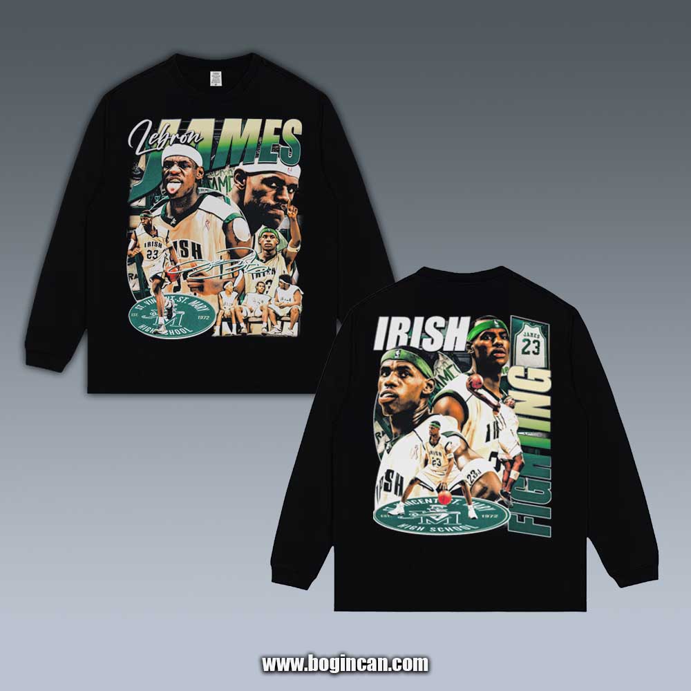 VINTAGE LONG SLEEVE TEE | LEBRON JAMES 6.14.6