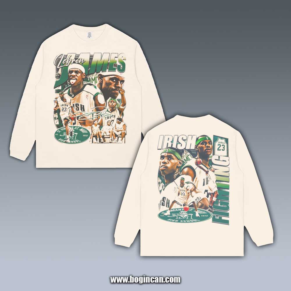 VINTAGE LONG SLEEVE TEE | LEBRON JAMES 6.14.6