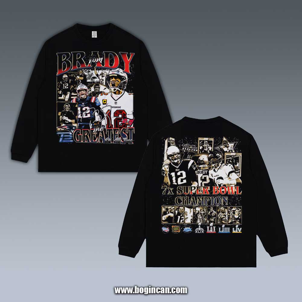 VINTAGE LONG SLEEVE TEE | TOM BRADY 9.20