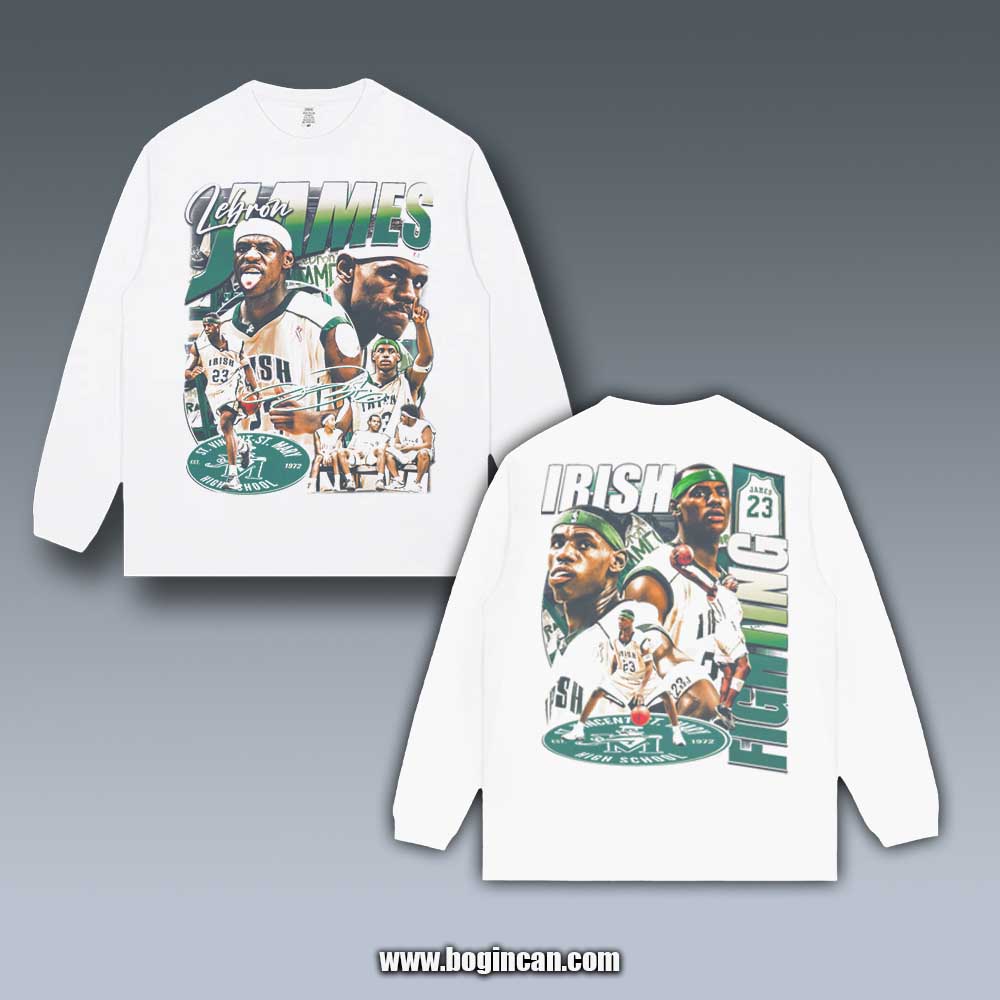 VINTAGE LONG SLEEVE TEE | LEBRON JAMES 6.14.6