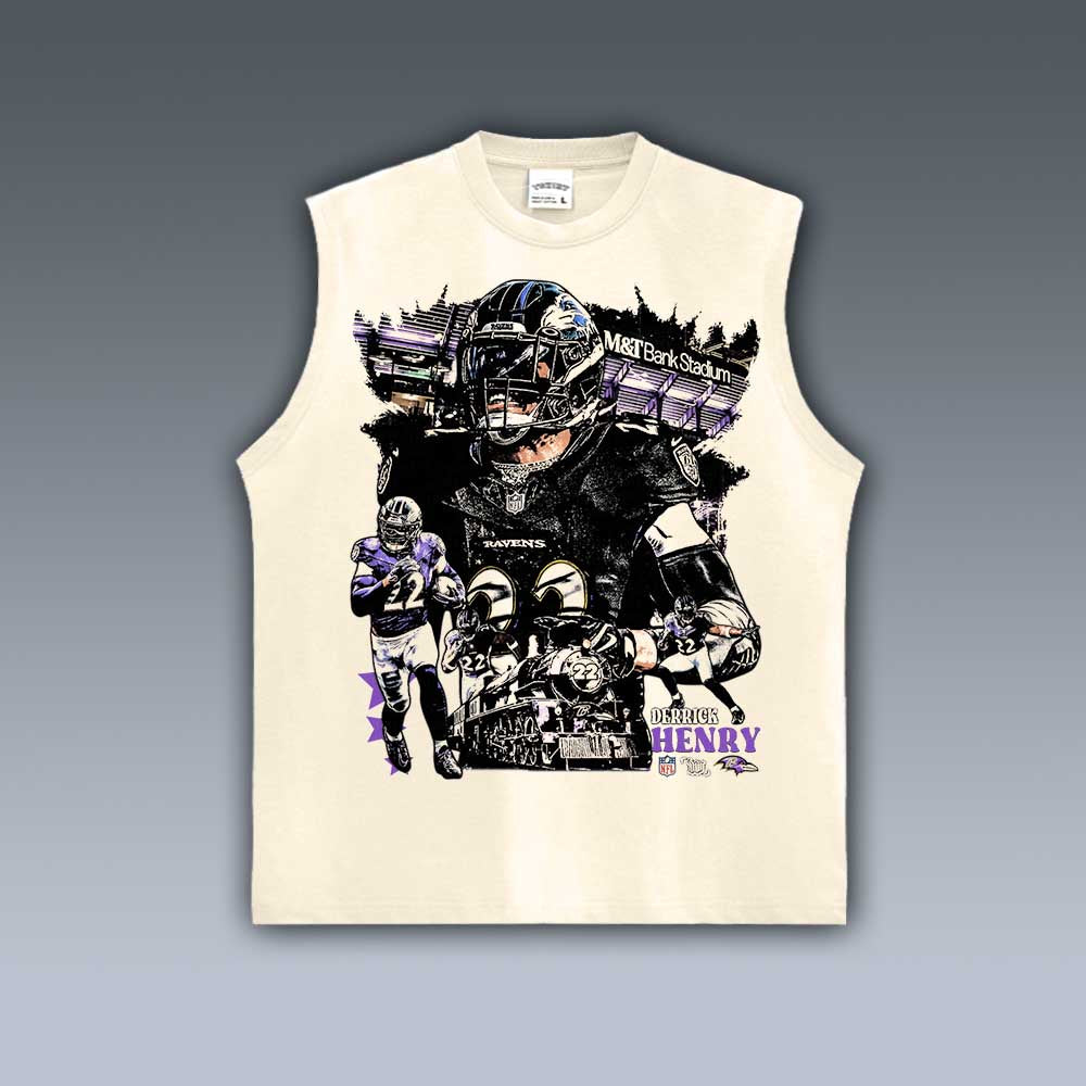 VINTAGE TANK TOP | DERRICK HENRY RAVENS 9.28