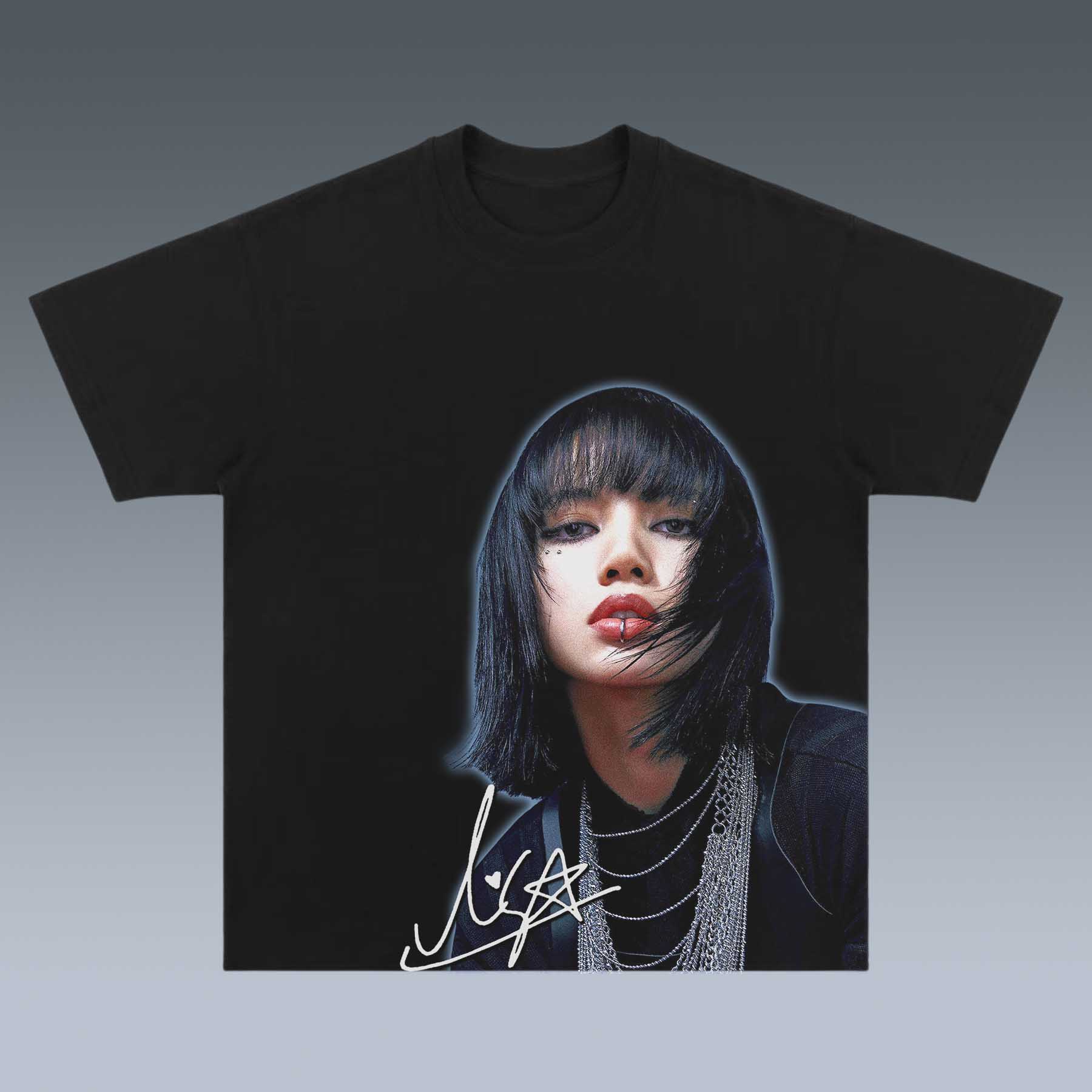 VINTAGE TEE | BLACKPINK-LISA