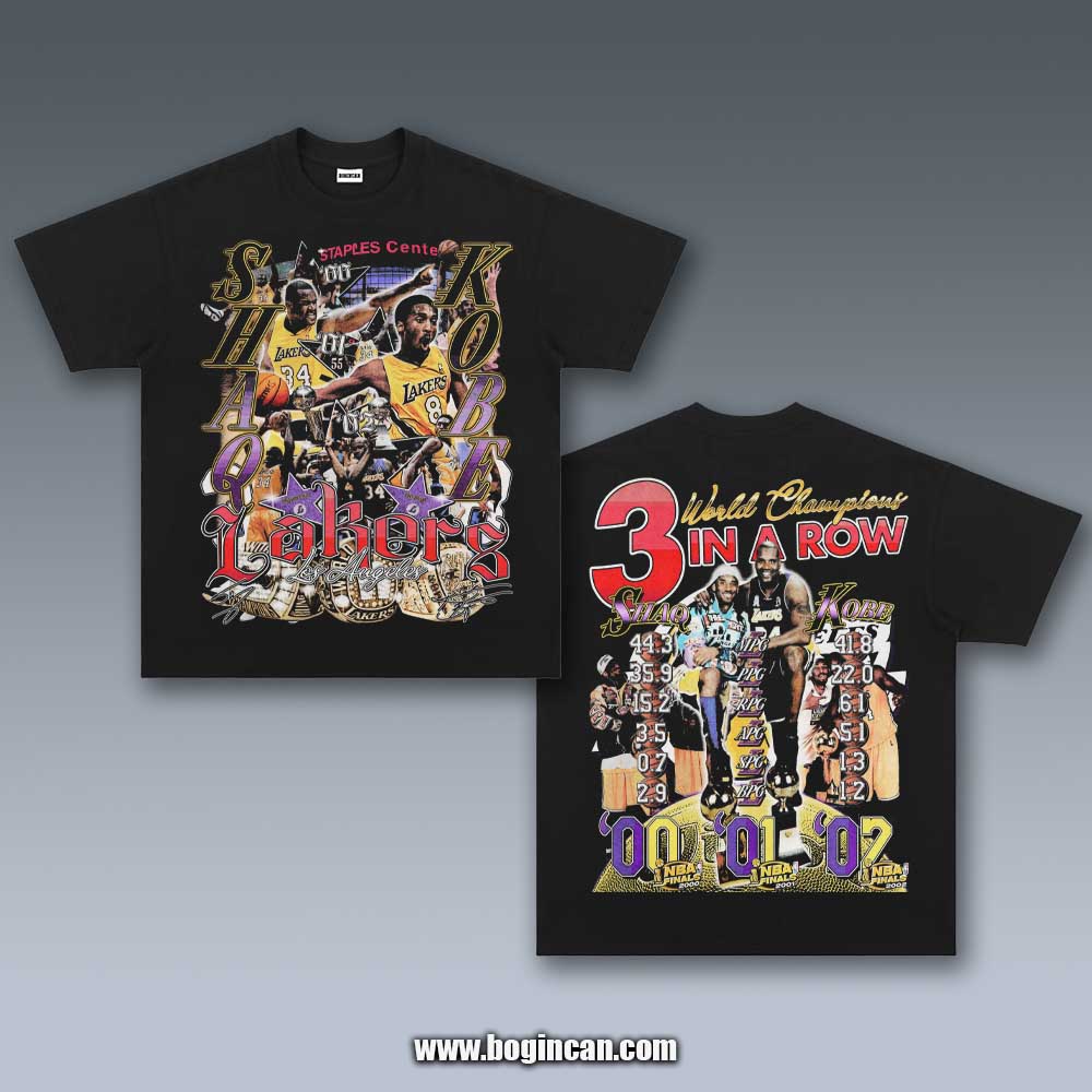 VINTAGE TEE | SHAQ & KOBE '00-02 11.26